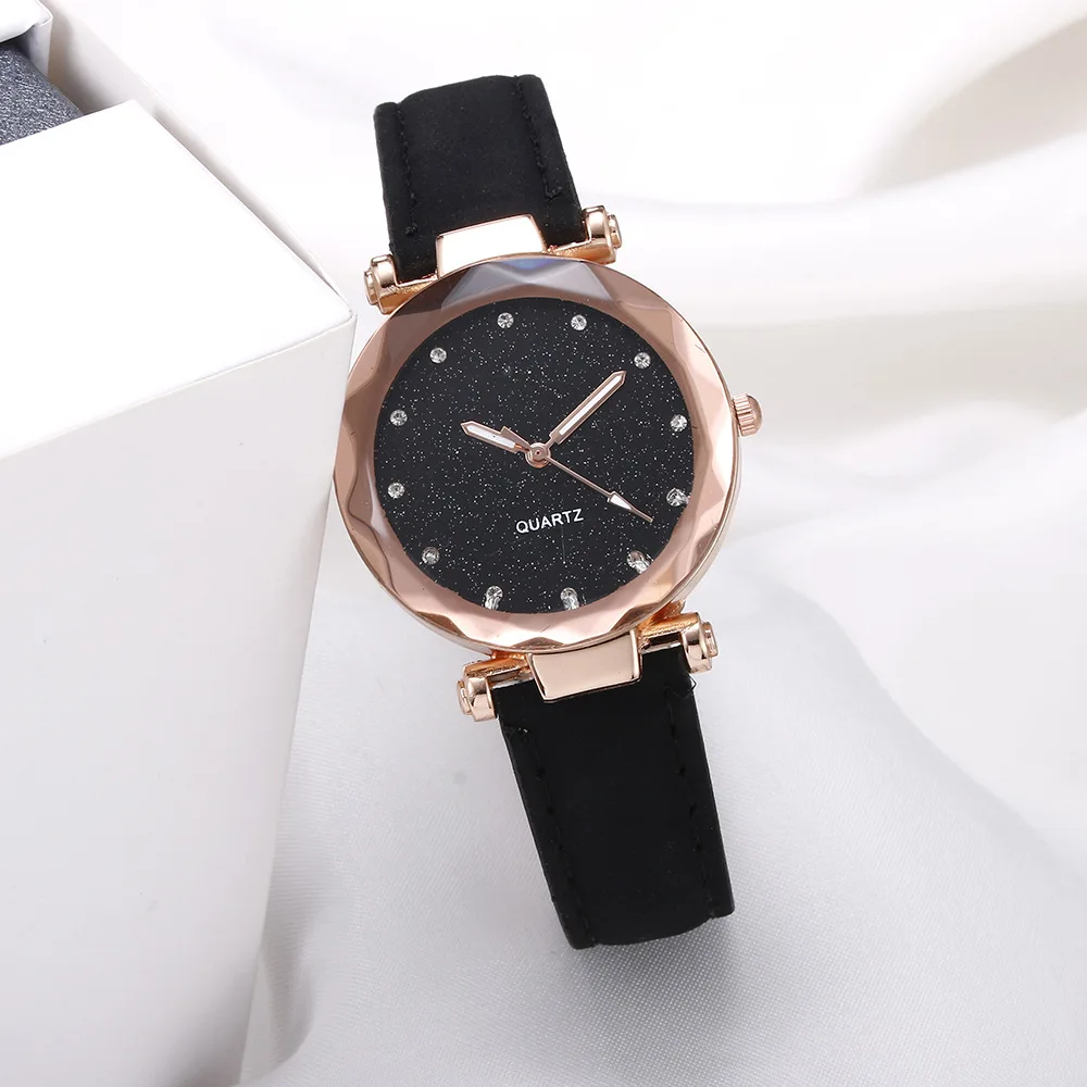 Vintage Watch Crystal - Mode Zwart Vintage Trend Wear Strass