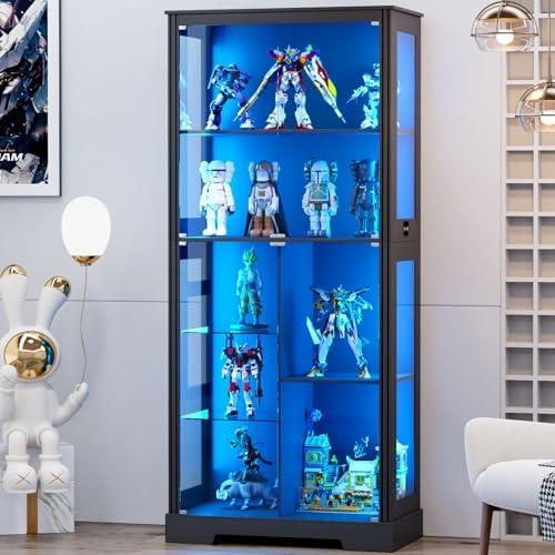 Collectible Collection - 71'' vitrinekast met 5 lagen en