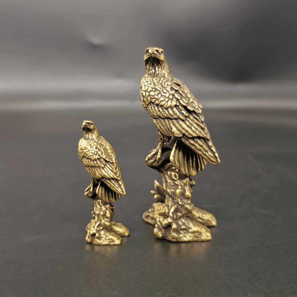 Vintage Collectible Toys - Nieuw Messing Adelaarsbeeld Vintage Gesimuleerde Dierenbeeld
