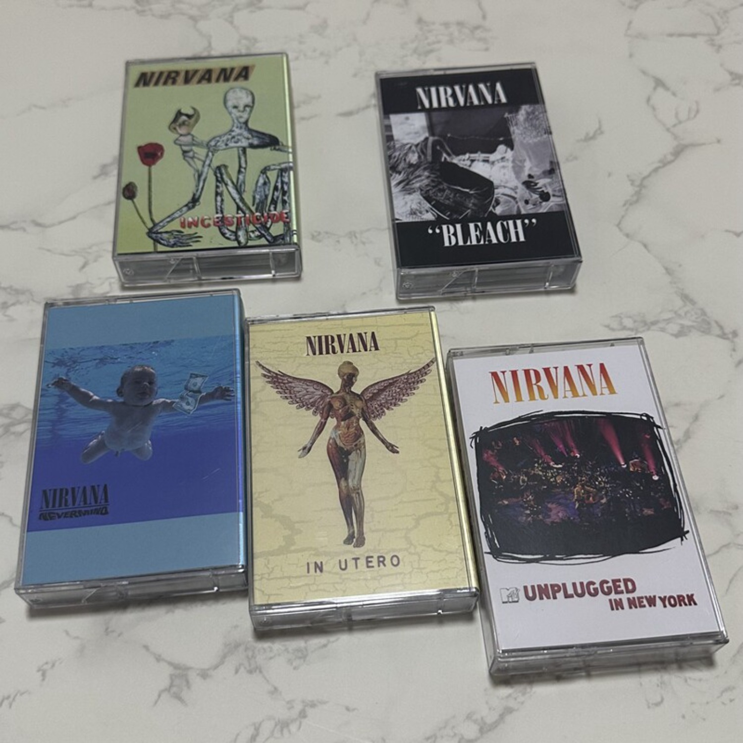 Vintage Collectibles & More Llc Photos - Complete albumcollectie cassettebandjes alternatieve rock vintage