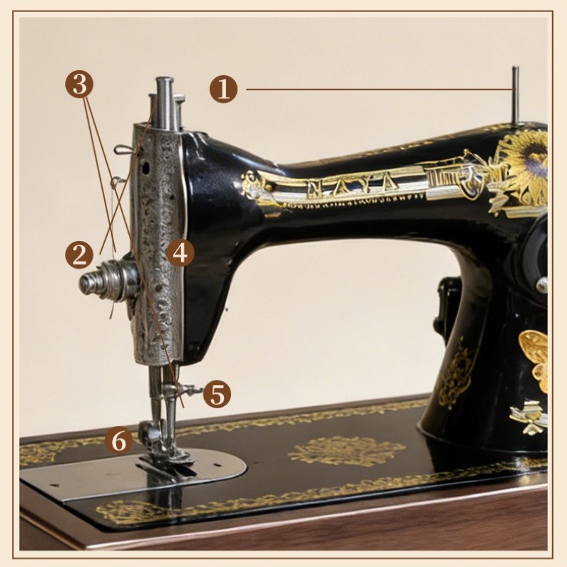 Antieke voetbediende naaimachi - Collectible Vintage Tools recensie en prijs