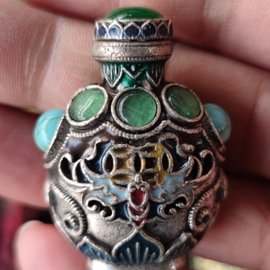 Vintage Cloisonné bronzen snui - Collectible Vintage Tools recensie en prijs