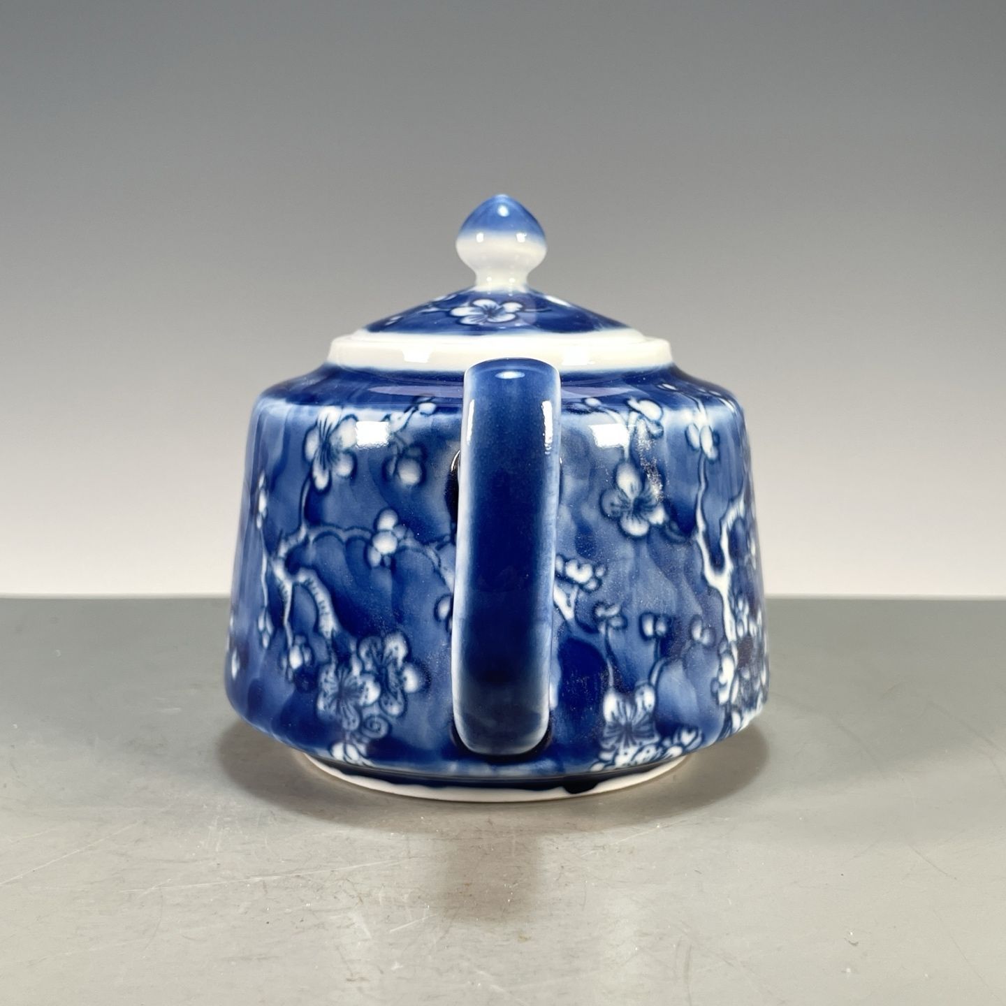 Handgeschilderde blauw-witte p - Vintage Collectible Pottery recensie en prijs