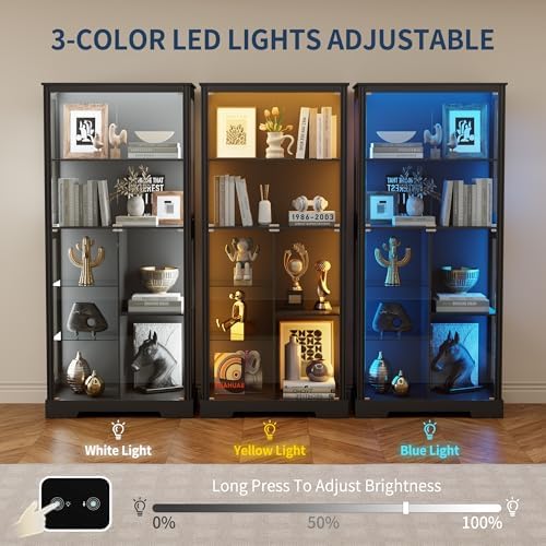 71'' vitrinekast met 5 lagen e - Collectible Collection recensie en prijs