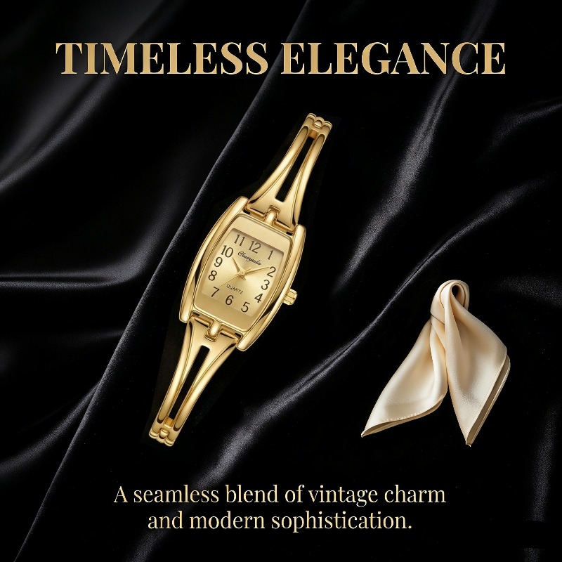 Luxe dameshorloges Mode rechth - Vintage Watch Crystal recensie en prijs