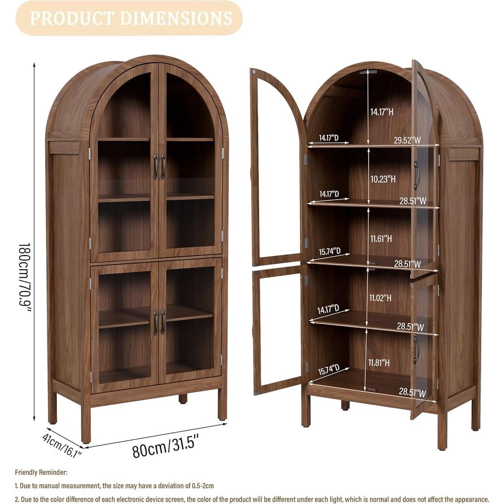 70,9 cm hoge vitrinekast van w - Collectible Collection recensie en prijs