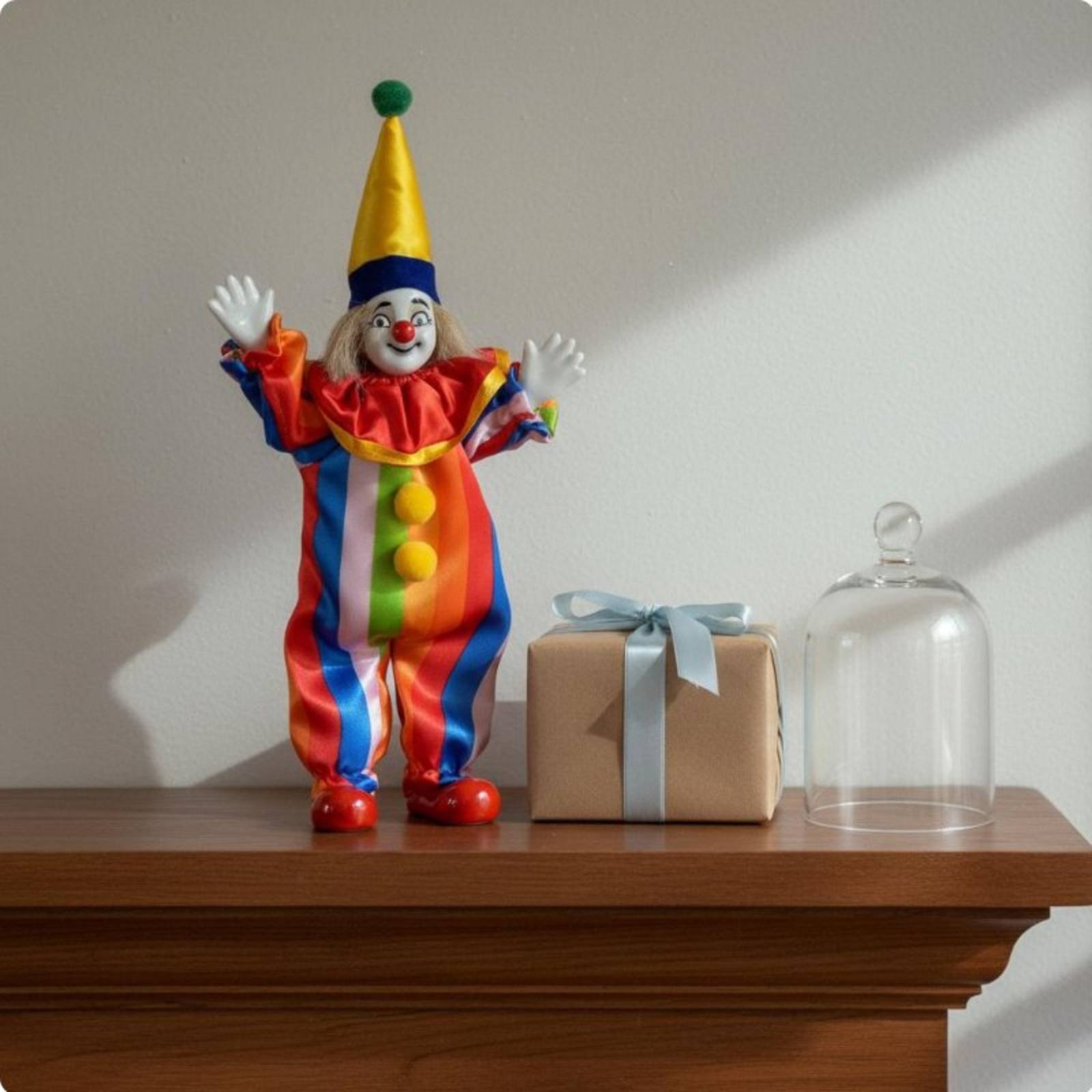 Vintage porseleinen clownpop,  - Vintage Collectibles & More Llc Photos recensie en prijs