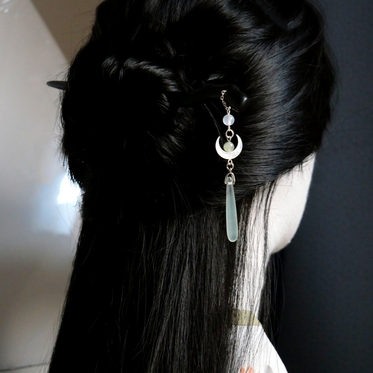 Traditionele houten zwarte haa - Vintage Jewelry Collection recensie en prijs
