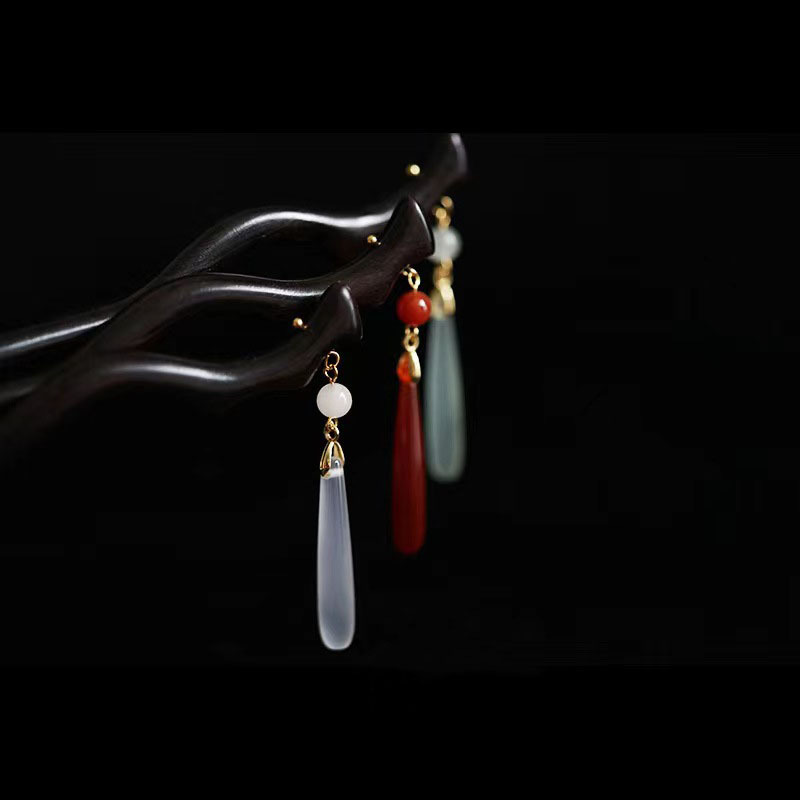 Traditionele houten zwarte haa - Vintage Jewelry Collection recensie en prijs