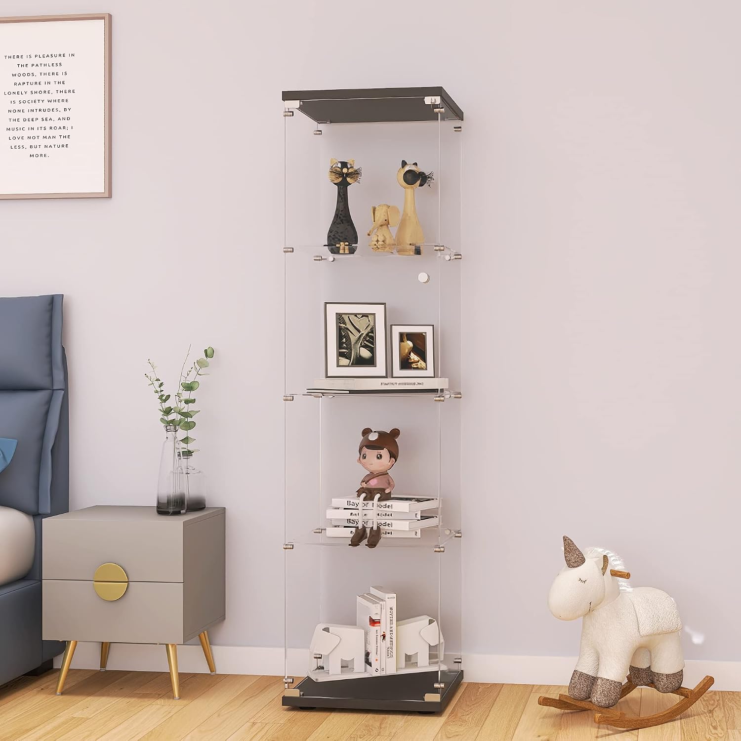 Glazen vitrinekast met slot, 4 - Collectible Collection recensie en prijs