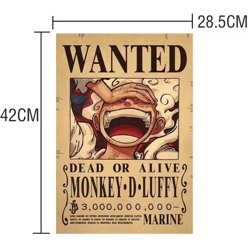 Anime One Piece Bounty Wanted  - Vintage Collectible Toys recensie en prijs