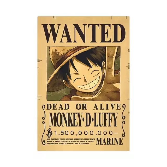 Anime One Piece Bounty Wanted  - Vintage Collectible Toys recensie en prijs