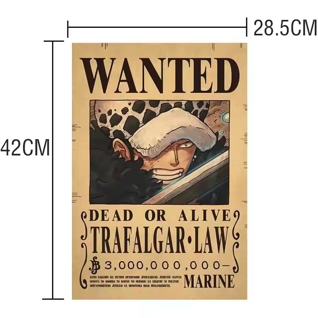 Anime One Piece Bounty Wanted  - Vintage Collectible Toys recensie en prijs