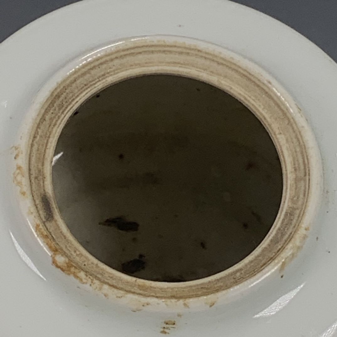 Handgeschilderde blauw-witte p - Vintage Collectible Pottery recensie en prijs
