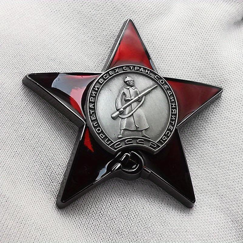 1Pc Red Star Badge Reversspeld - Vintage Collectible Classics recensie en prijs