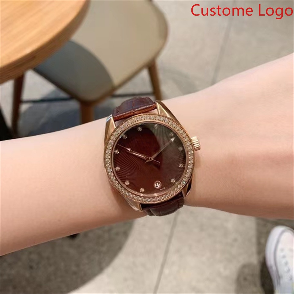 Vintage bruin dameshorloge met - Vintage Watch Crystal recensie en prijs