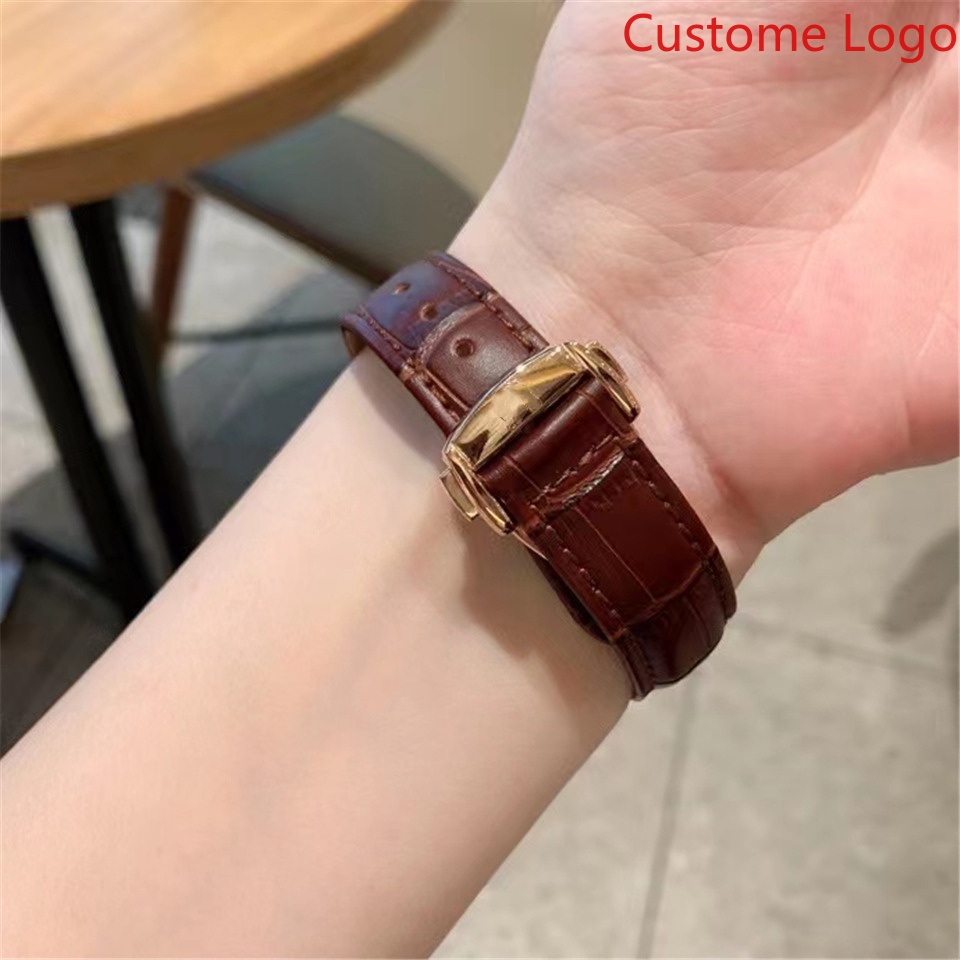 Vintage bruin dameshorloge met - Vintage Watch Crystal recensie en prijs