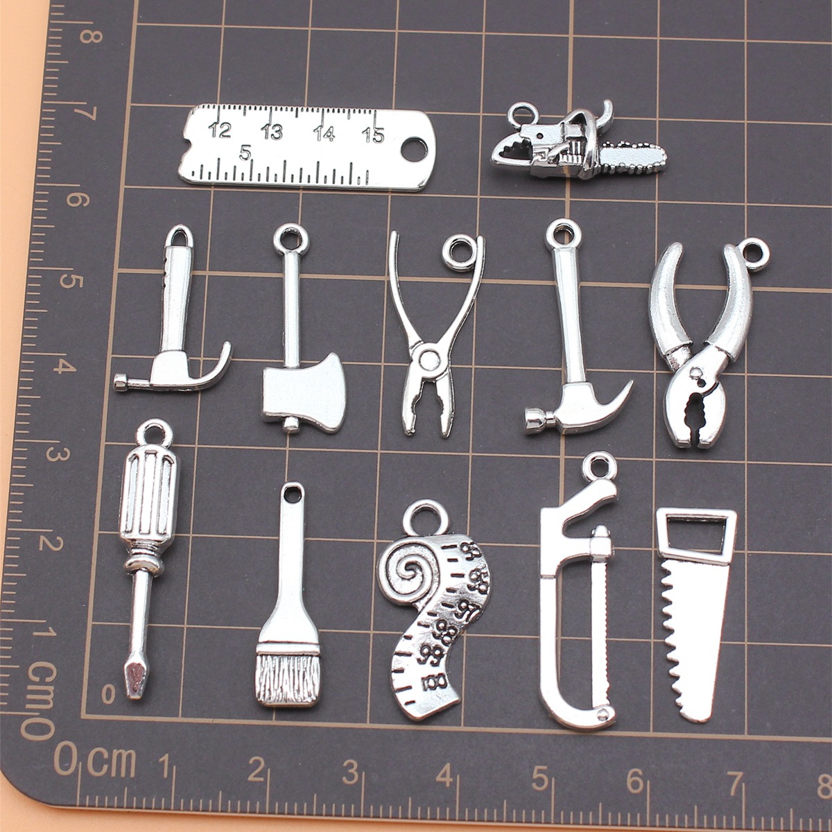 12 stuks antiek zilver kleur g - Collectible Vintage Tools recensie en prijs